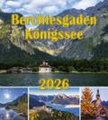 Berchtesgaden Königssee Postkartenkalender 2026