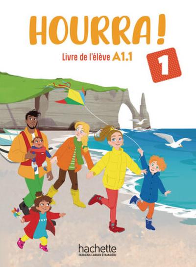 Hourra ! 1, m. 1 Buch, m. 1 Beilage