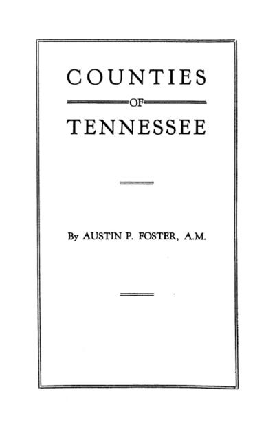 Counties of Tennessee