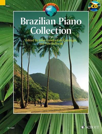 Brazilian Piano Collection, m. Audio-CD