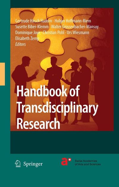 Handbook of Transdisciplinary Research