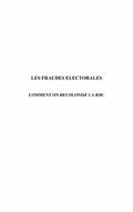 Fraudes electorales Les:Comment recolRDC