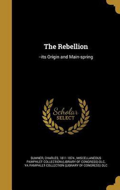 The Rebellion: --its Origin and Main-spring