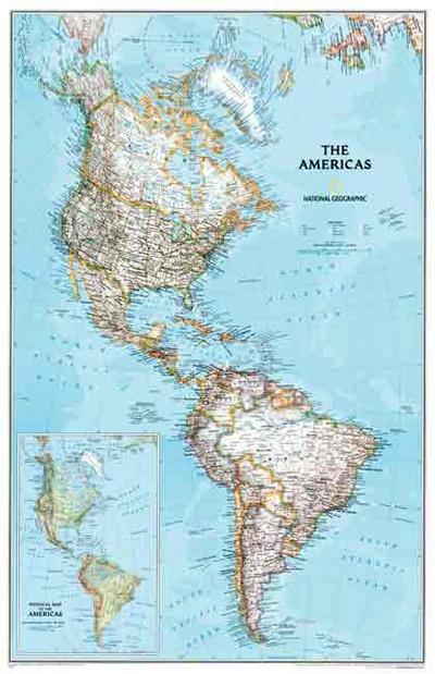 National Geographic World Wall Map - Classic (43.5 X 30.5 In)