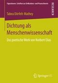 Dichtung als Menschenwissenschaft