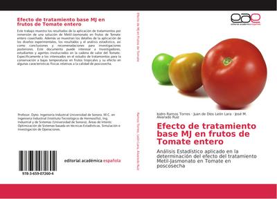 Efecto de tratamiento base MJ en frutos de Tomate entero