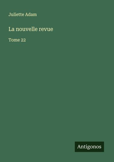 La nouvelle revue