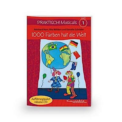 1000 Farben hat die Welt, m. Audio-CD