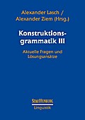 Konstruktionsgrammatik III