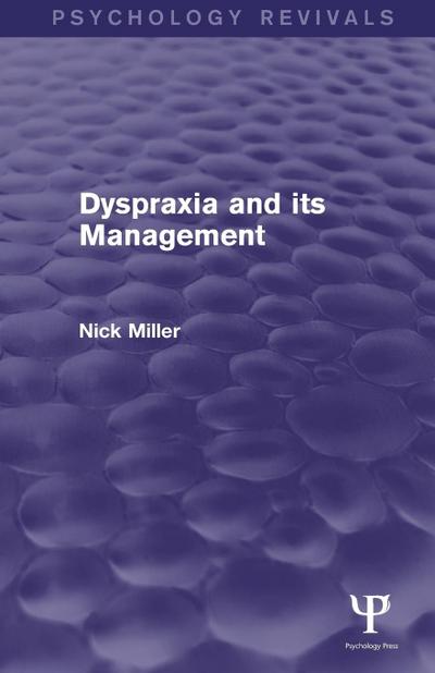 Dyspraxia and its Management