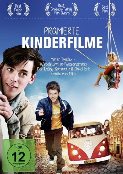 Prämierte Kinderfilme - Mister Twister-Wirbelsturm im Klassenzimmer, Der lustige Sommer mit Onkel Erik, Grüsse von Mike DVD-Box