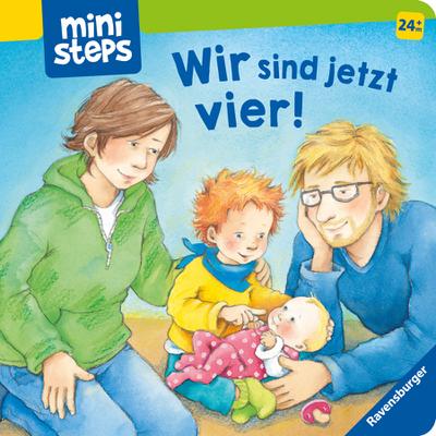 ministeps® Bücher: Wir sind jetzt vier!: Ab 24 Monaten