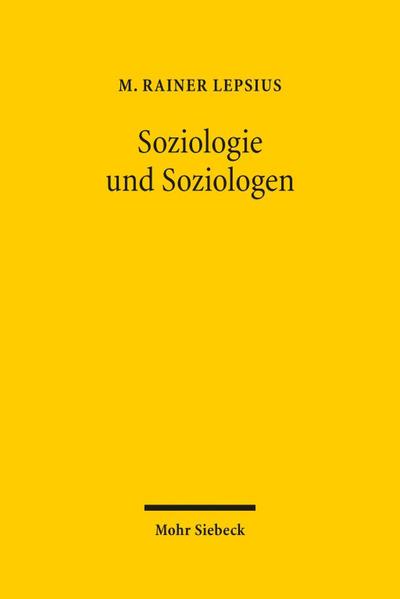 Soziologie und Soziologen