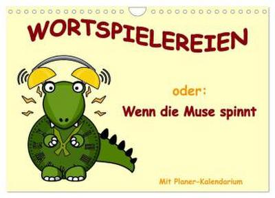 Wortspielereien (Wandkalender 2026 DIN A4 quer), CALVENDO Monatskalender