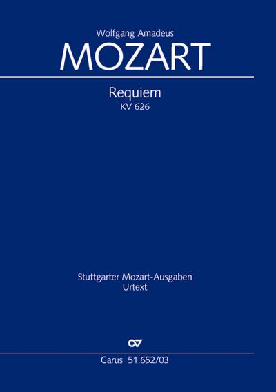 Mozart: Requiem KV 626 (Klavierauszug): ergänzt und herausgegeben von Howard Arman