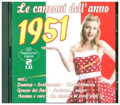 Le Canzoni Dell’Anno 1951, 2 Audio-CD
