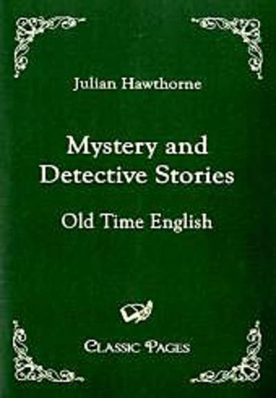 Mystery and Detective Stories