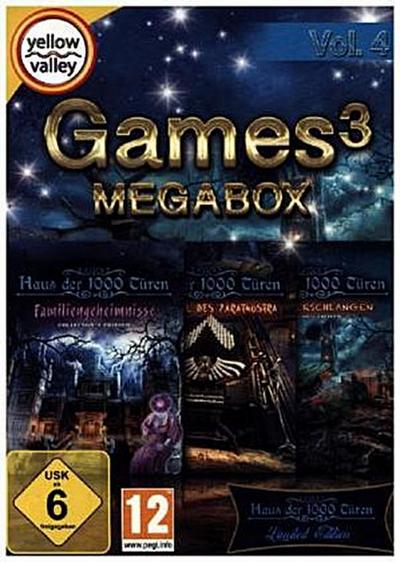Games3 MegaBox. Vol.4, 1 DVD-ROM + 2 CD-ROMs (Limited Yellow Valley Edition)