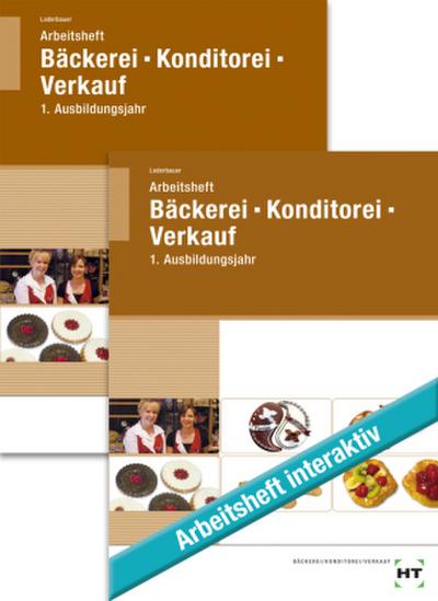 Paketangebot Bäckerei - Konditorei - Verkauf - 1. Ausbildungsjahr, m. 1 Buch, m. 1 Online-Zugang