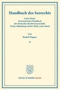 Handbuch des Seerechts.