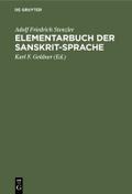Elementarbuch der Sanskrit-Sprache