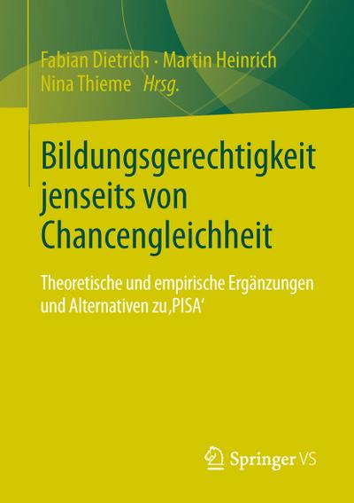 Bildungsgerechtigkeit jenseits von Chancengleichheit