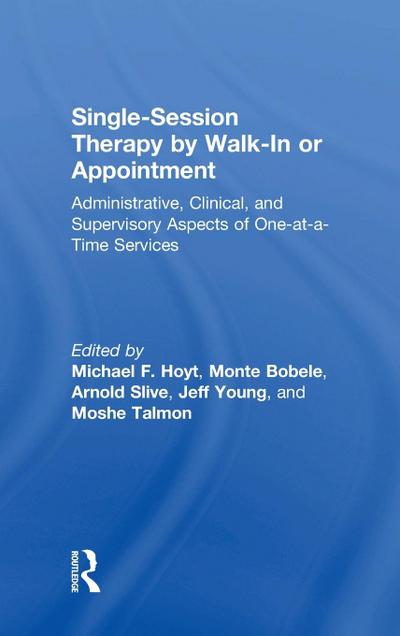 Single-Session Therapy by Walk-In or Appointment