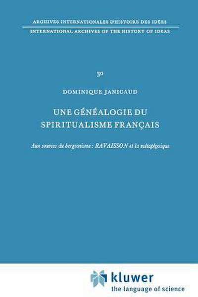 Une généalogie du spiritualisme français