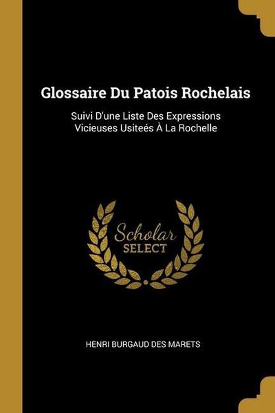 Glossaire Du Patois Rochelais: Suivi D’une Liste Des Expressions Vicieuses Usiteés À La Rochelle