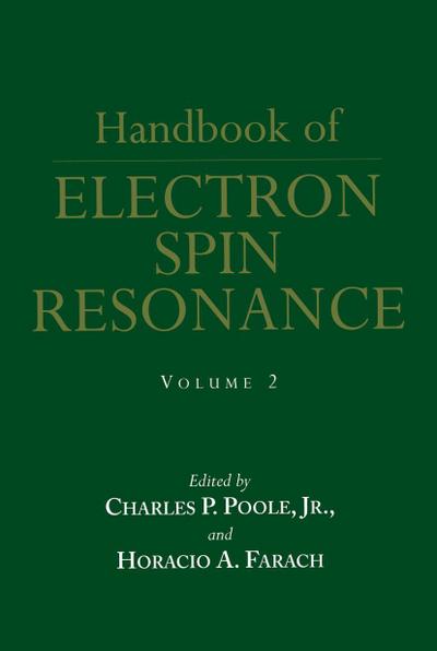 Handbook of Electron Spin Resonance