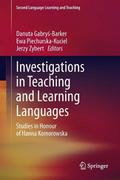 Investigations in Teaching and Learning Languages