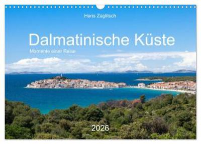 Dalamtinische Küste - Momente einer Reise (Wandkalender 2026 DIN A3 quer), CALVENDO Monatskalender