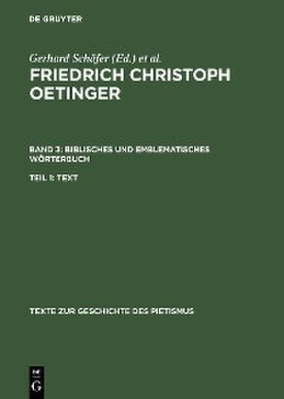 Biblisches und emblematisches Wörterbuch