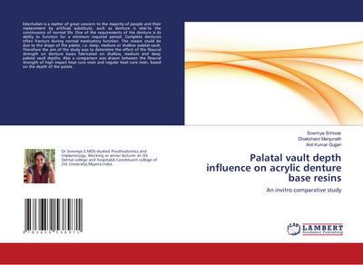 Palatal vault depth influence on acrylic denture base resins