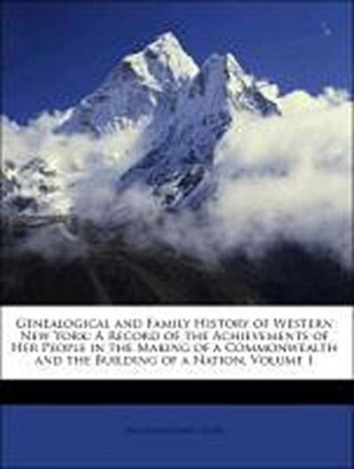 Cutter, W: Genealogical and Family History of Western New Yo