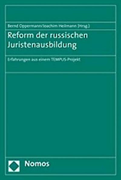 Reform der russischen Juristenausbildung