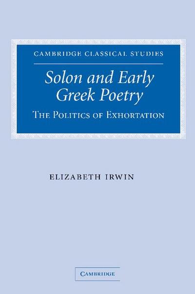 Solon and Early Greek Poetry