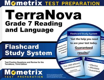 Terranova Grade 7 Reading and Language Flashcard Study System