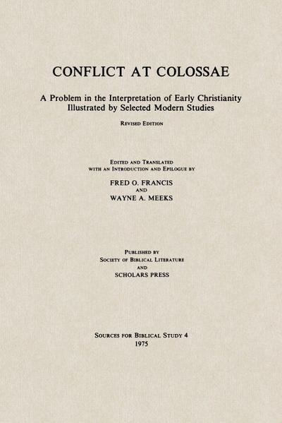 Conflict at Colossae