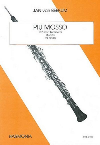 Piu mosso 107 short technicalstudies for oboe