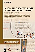 Inscribing Knowledge in the Medieval Book