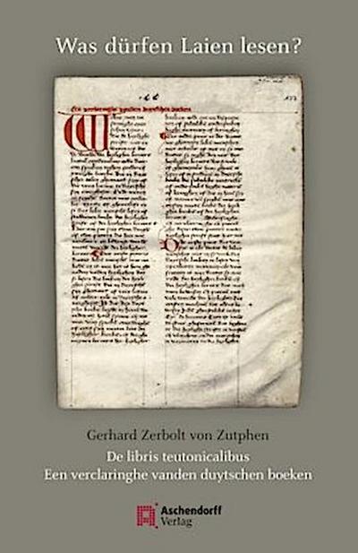 Was dürfen Laien lesen?