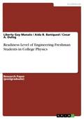 Readiness Level of Engineering Freshman Students i
