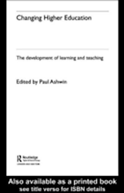 Changing Higher Education
