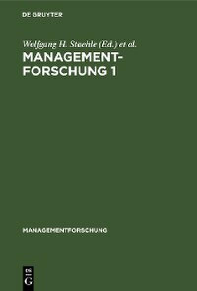 Managementforschung 1