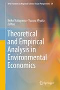 Theoretical and Empirical Analysis in Environmental Economics