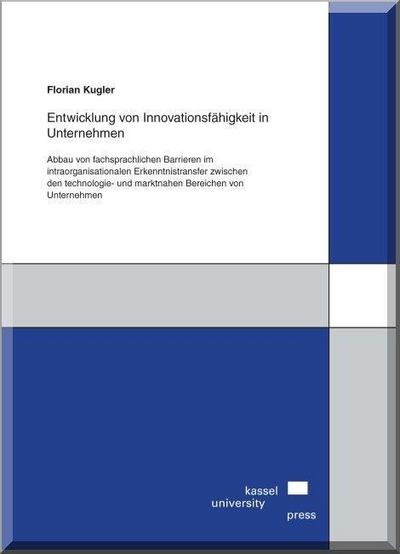 Kugler, F: Entwicklung von Innovationsfähigkeit