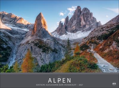 Alpen - Edition Alexander von Humboldt Kalender 2027 