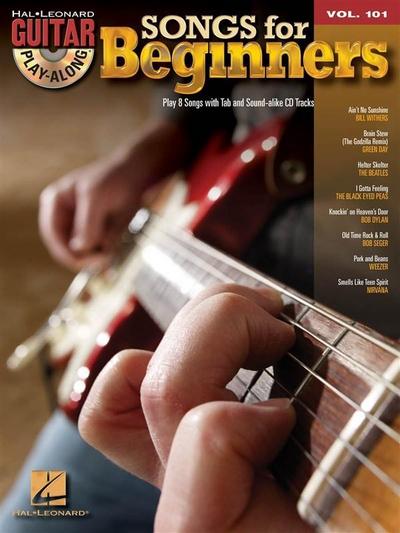 Songs for Beginners: Guitar Play-Along Volume 101