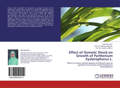 Effect of Osmotic Shock on Growth of Parthenium hysterophorus L. - Saba Khurshid